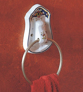 Herbeau - Neptune Towel Ring in Any XX Handpainted Pattern