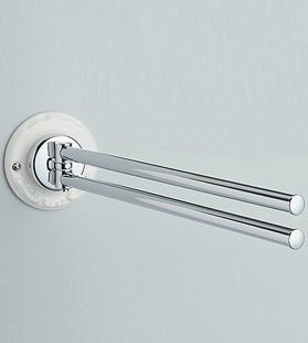 Herbeau - Charleston Pivotable Towel Bar in Any XX Handpainted Pattern