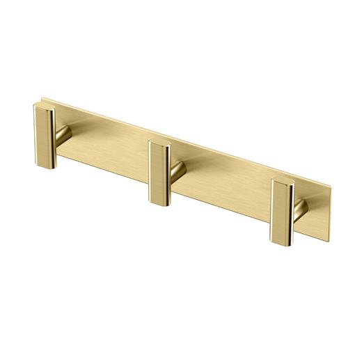 Gatco - Elevate All Modern Decor 11 Inch L Triple Robe Hook