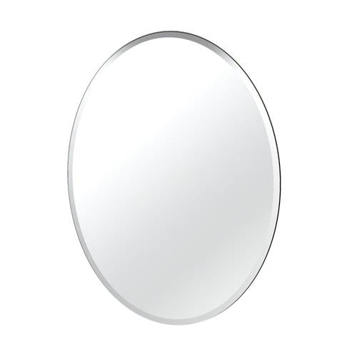 Gatco - Flush Mount EZ Hanging 32 Inch H Frameless Oval Mirror