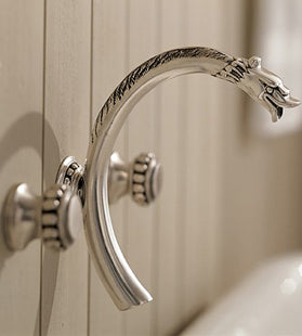 Herbeau - Pompadour Wall Mounted Tub Spout