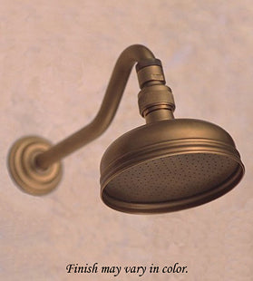 Herbeau - Royale Wall Mounted Showerhead, Arm & Flange