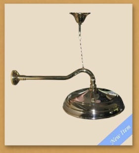 Herbeau - Royale Wall Mounted Showerhead, Arm & Flange