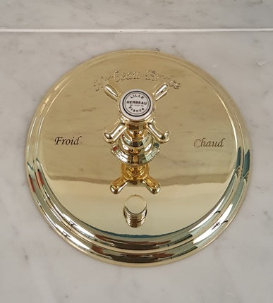 Herbeau - Royale 1/2 Inch Pressure Balance Valve with Diverter - Trim Only