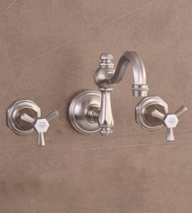 Herbeau - Monarque Wall Mounted 3-Hole Set without Waste