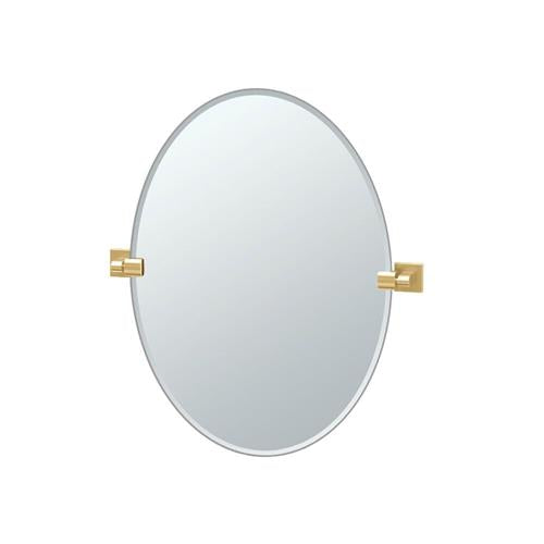 Gatco - Elevate 26.5 Inch H Frameless Oval Mirror
