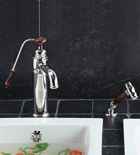 Herbeau - Estelle Single Lever Mixer with Ceramic Disc Cartridge and Handspray