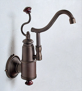 Herbeau - De Dion Wall Mounted Single Lever Mixer with Ceramic Disc Cartridge