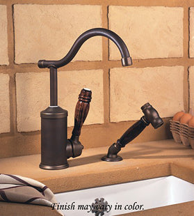 Herbeau - Flamande Single Lever Mixer with Ceramic Cartridge and Handspray