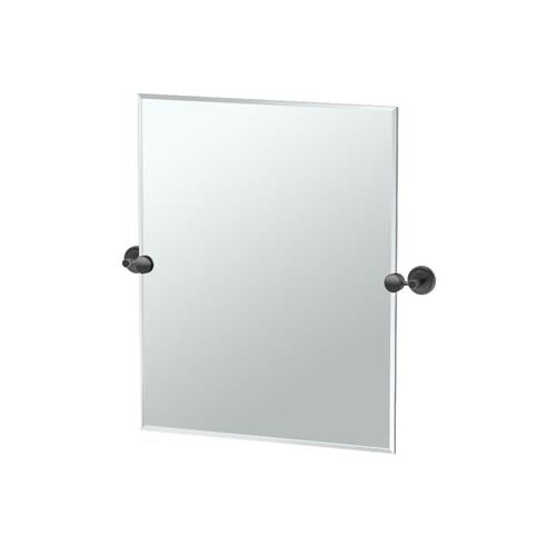 Gatco - Latitude2 24 Inch H Frameless Rectangle Mirror