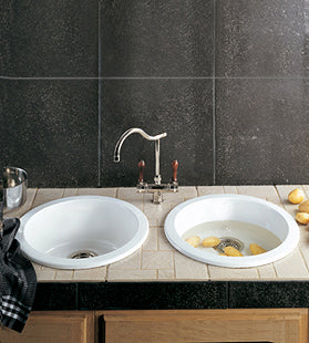 Herbeau - Luberon Round Sink in Fireclay without Overflow