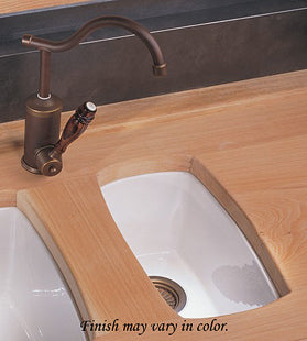 Herbeau - Fireclay Drop-In / Undermount Sink