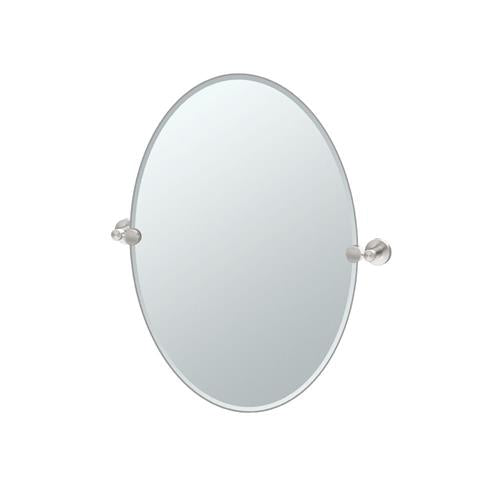 Gatco - Glam 26.5 Inch H Frameless Oval Mirror