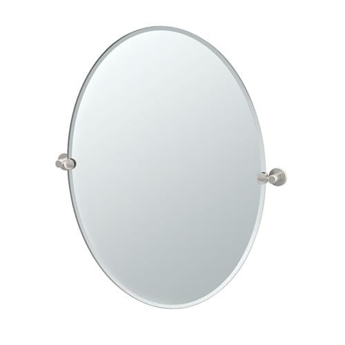 Gatco - Channel 32 Inch H Frameless Oval Mirror
