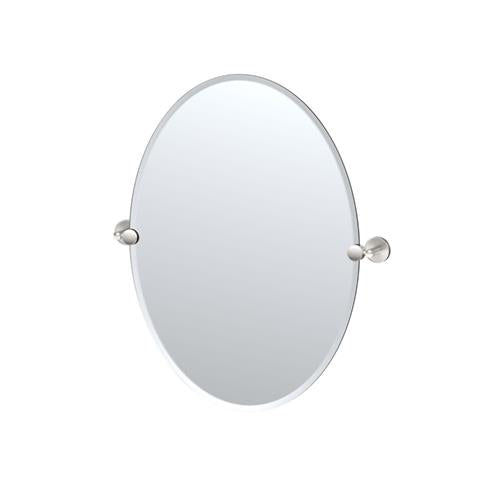 Gatco - Sky 26.5 Inch H Frameless Oval Mirror