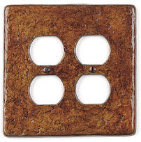 Soko By Jaye - Accents Duplex Style Double Wall Plate Cover 5w x 5h