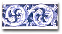 Ceramic Tile Trends - Baroque Border