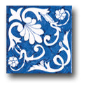 Ceramic Tile Trends - Coimbra Blue Background
