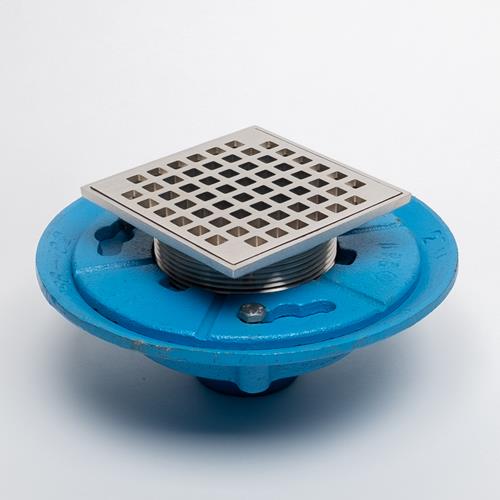 Trim By Design - 2 Nh Floor Drain W/5 Sq Top