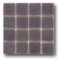 Ceramic Tile Trends - Pearl Iridescent .5/8 Inch X .5/8 Inch each - Mesh Mounted