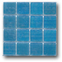 Ceramic Tile Trends - Pearl Iridescent .5/8 Inch X .5/8 Inch each - Mesh Mounted