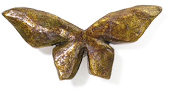 Soko By Jaye - Flutterbyes Knob 3-3/8w x 1-1/2h
