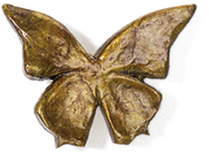 Soko By Jaye - Flutterbyes Knob 2-7/8w x 2-1/8h