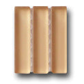 Ceramic Tile Trends - Frosted color  (108 pieces per sheet) - Mesh Mounted