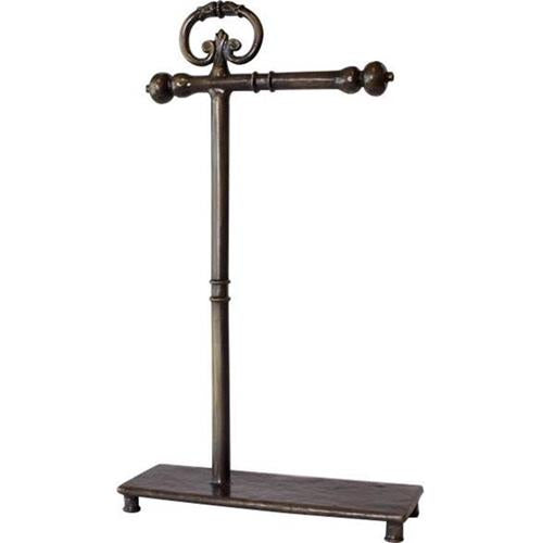Soko By Jaye - Hearst Castle 38-3/4 Inch Tall Free Standing Towel/Toilet Tissue Holder
