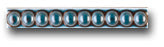 Ceramic Tile Trends - String of Perls Dark Blue