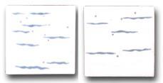 Ceramic Tile Trends - Waves (2 patterns assorted)