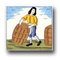 Ceramic Tile Trends - Winery - Crema Background