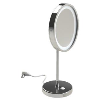Baci by Remcraft - Junior oval table mirror 5X