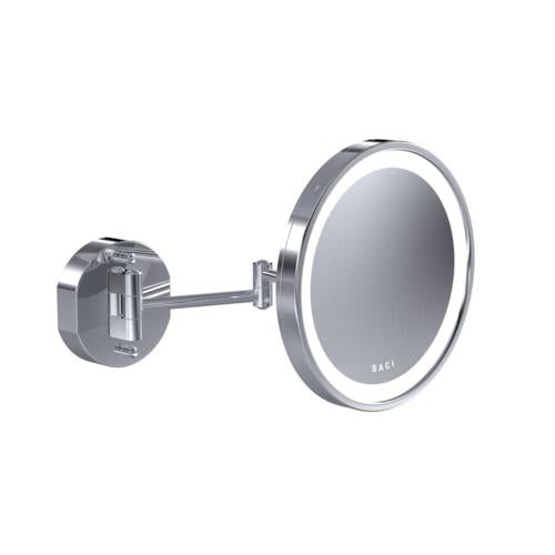 Baci by Remcraft - Senior round double arm wall mirror 5X