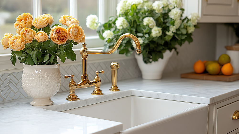 Spring Kitchen Makeover Spring Kitchen Makeover: Revitalize with New Faucets, Sinks, and Acces ...