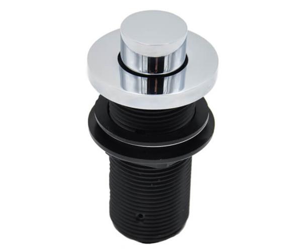 Mountain Plumbing - Round Replacement “Deluxe” Raised Waste Disposer Air Switch Button - Duet Finish
