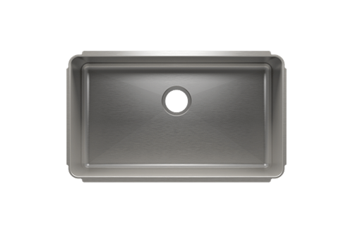 Julien - Classic sink undermount, single 30X17X10