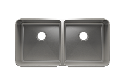 Julien - Classic sink undermount, double L18X18X10 R18X18X10