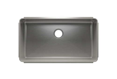 Julien - Classic sink undermount, single 33X18X10