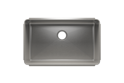 Julien - Classic sink undermount, single 30X18X10