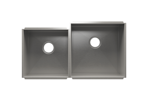 Julien - UrbanEdge sink undermount, double L15X16X8 R18X18X10