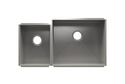 Julien - UrbanEdge sink undermount, double L12X16X8 R21X18X10