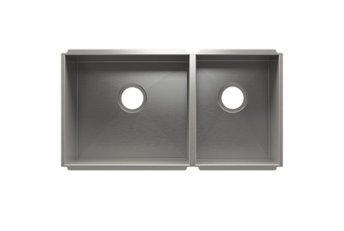 Julien - UrbanEdge sink undermount, double L18X16X8 R12X16X8