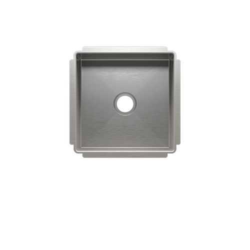 Julien - J7 bar sink undermount 2 inch drain, single 12X12X7