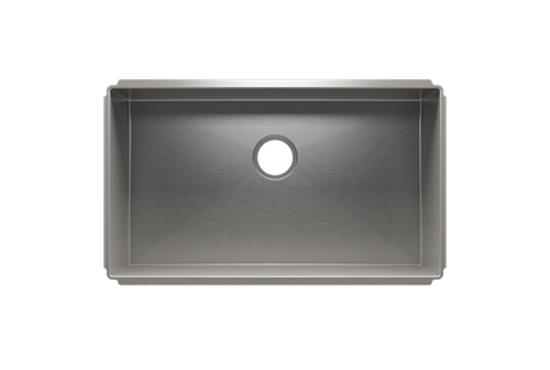 Julien - J7 sink undermount, single 30X17X10