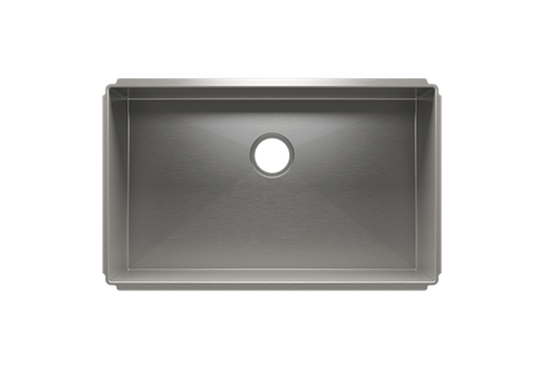 Julien - J7 sink undermount, single 30X18X10