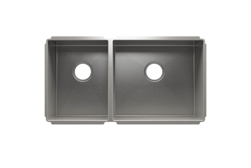 Julien - J7 sink undermount, double L12X16X8 R18X16X10