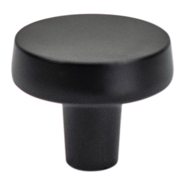 Berenson - Transitional Advantage Four Matte Black Knob