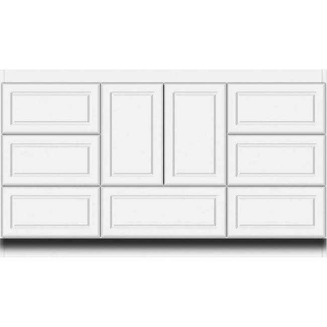 Simplicity by Strasser - 60 X 18 X 34.5 Legacy Vanity Ultra Door For Single Basin