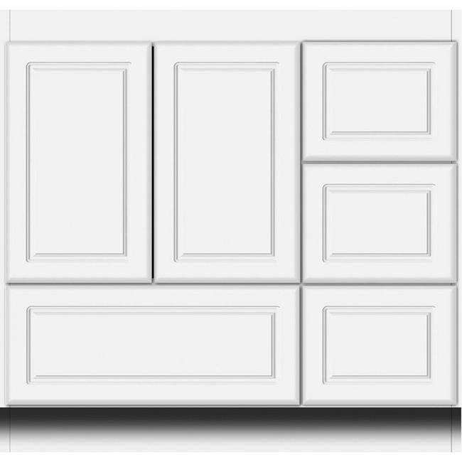 Simplicity by Strasser - 36 X 18 X 34.5 Legacy Vanity Ultra Door Right Hand Drawers